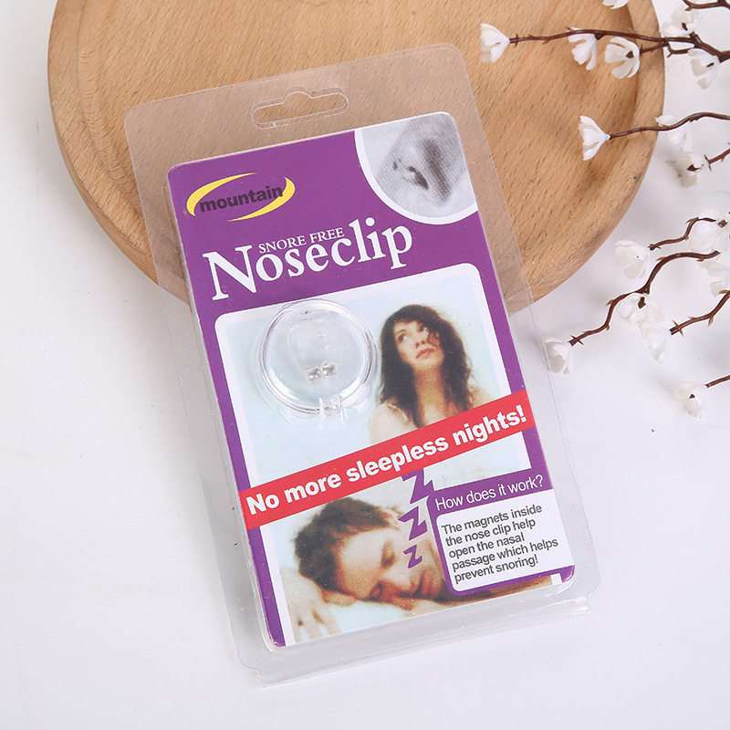 厂家直销 nose clip防打鼾器 硅胶止鼾器 迷你磁性鼻夹 止鼾鼻夹详情3