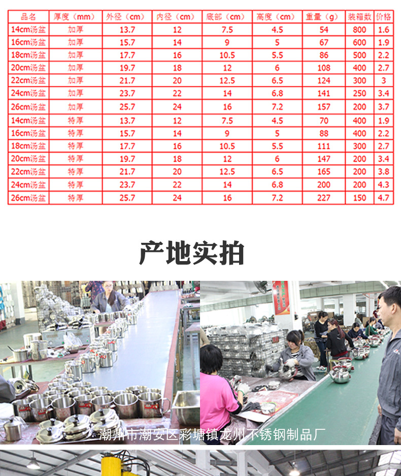 Stainless steel bowls, soup basins, 201 soup bowls, bowls and plates, cafeteria egg-beating basins, stalls, household thickened rice bowl sets, plates, noodle bowls pic 1