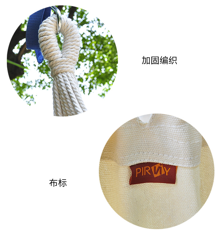 Hammock outdoor camping, indoor leisure, Nordic style portable hanging chair, tassel swing, adult camping hammock wholesale pic 29