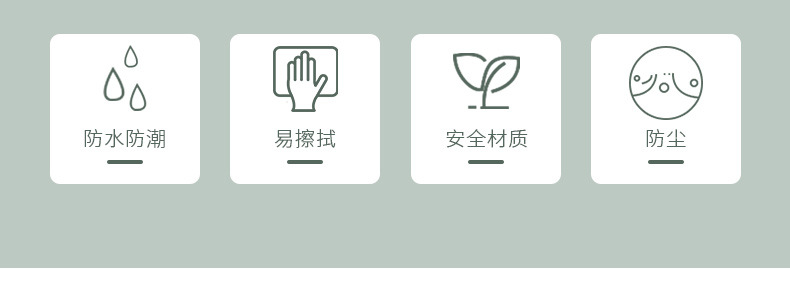 原创设计防水洗衣机罩加厚防尘罩家用全自动波轮滚筒式洗衣机套洗衣机防尘防污详情2
