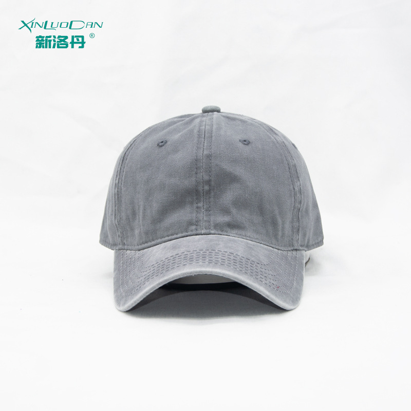 外贸跨境款水洗软顶夏帽子户外鸭舌做旧牛仔棒球男女太阳帽批发详情23