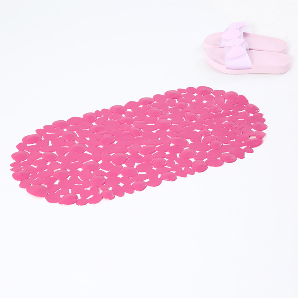 源头厂家贝壳石头防滑浴室垫PVC卫生间防滑垫浴缸防滑脚垫详情5