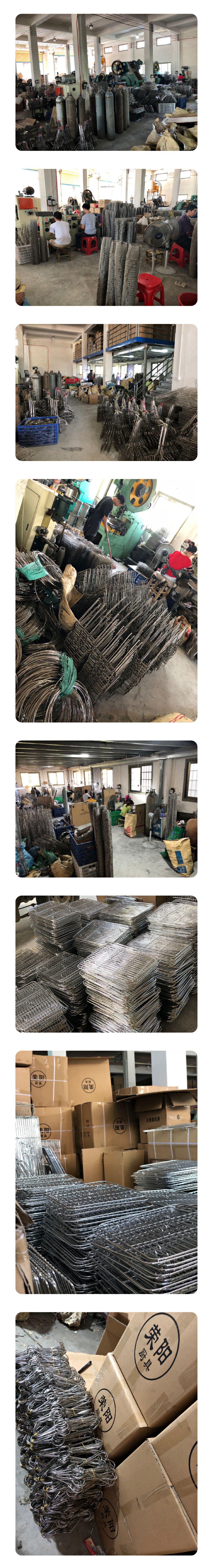 现货批发烤鸭缝尾针 不锈钢烧鸭针 封口叉烧鹅 带圈串卤鸭脖针详情13