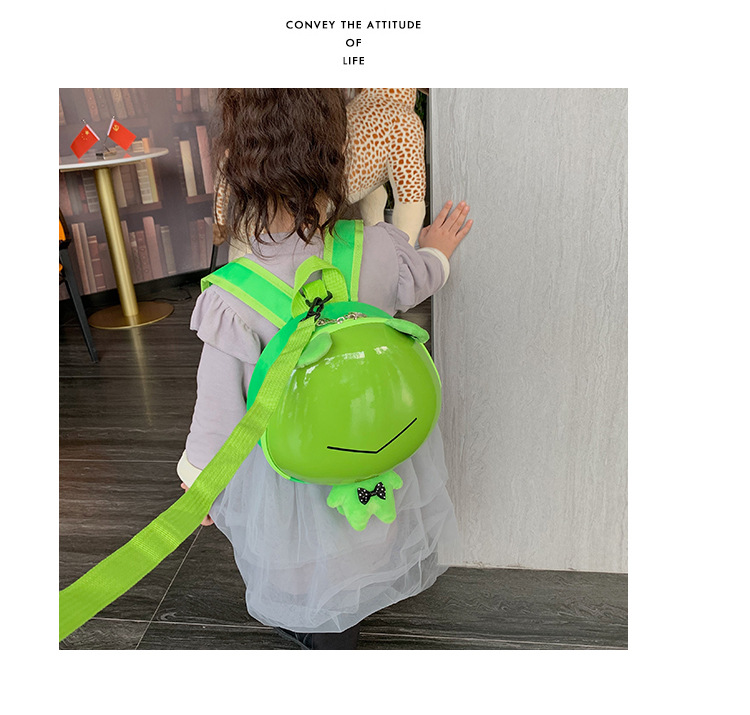 批发幼儿园防走失儿童书包夏季宝宝小背包男女孩卡通蛋壳双肩包34详情22