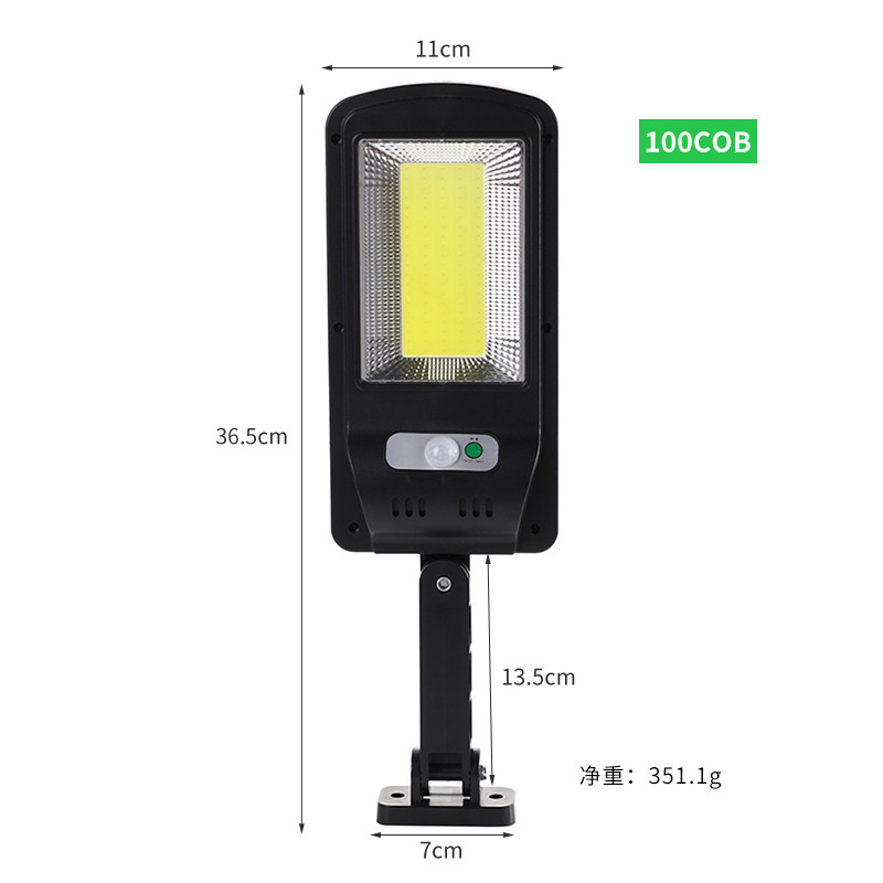 New 2021 solar garden lamps, waterproof LED lighting, sensor lamps, outdoor street lamps, factory direct supply pic 3