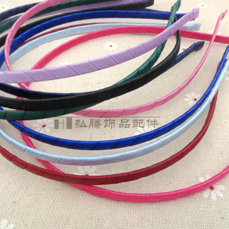 3/5/7mm 金属电镀发箍裸毛胚 包绕贴布底胚半成品DIY手工发饰配件详情10
