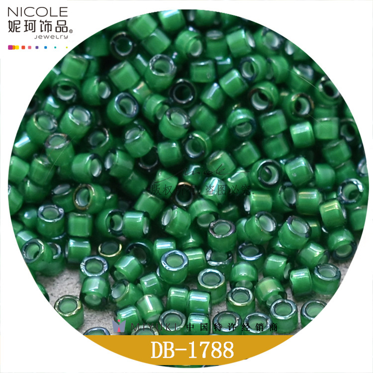 御幸古董珠日本MIYUKI御幸进口米珠【15色染芯系六】10g妮珂饰品详情18