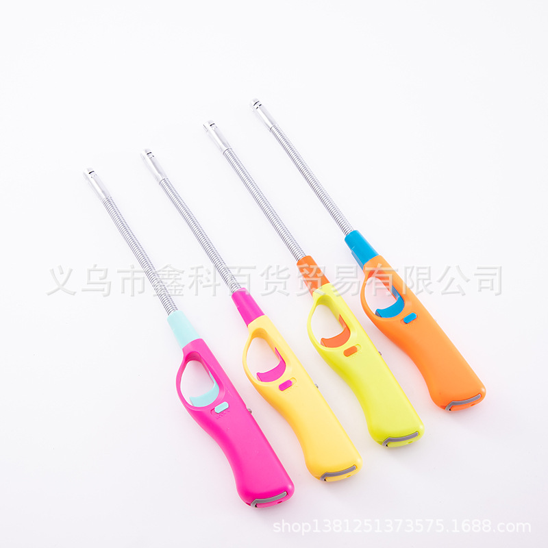 亚马逊明火加长点火器厨用煤气防风打火机软管安全户外生火点火器详情9