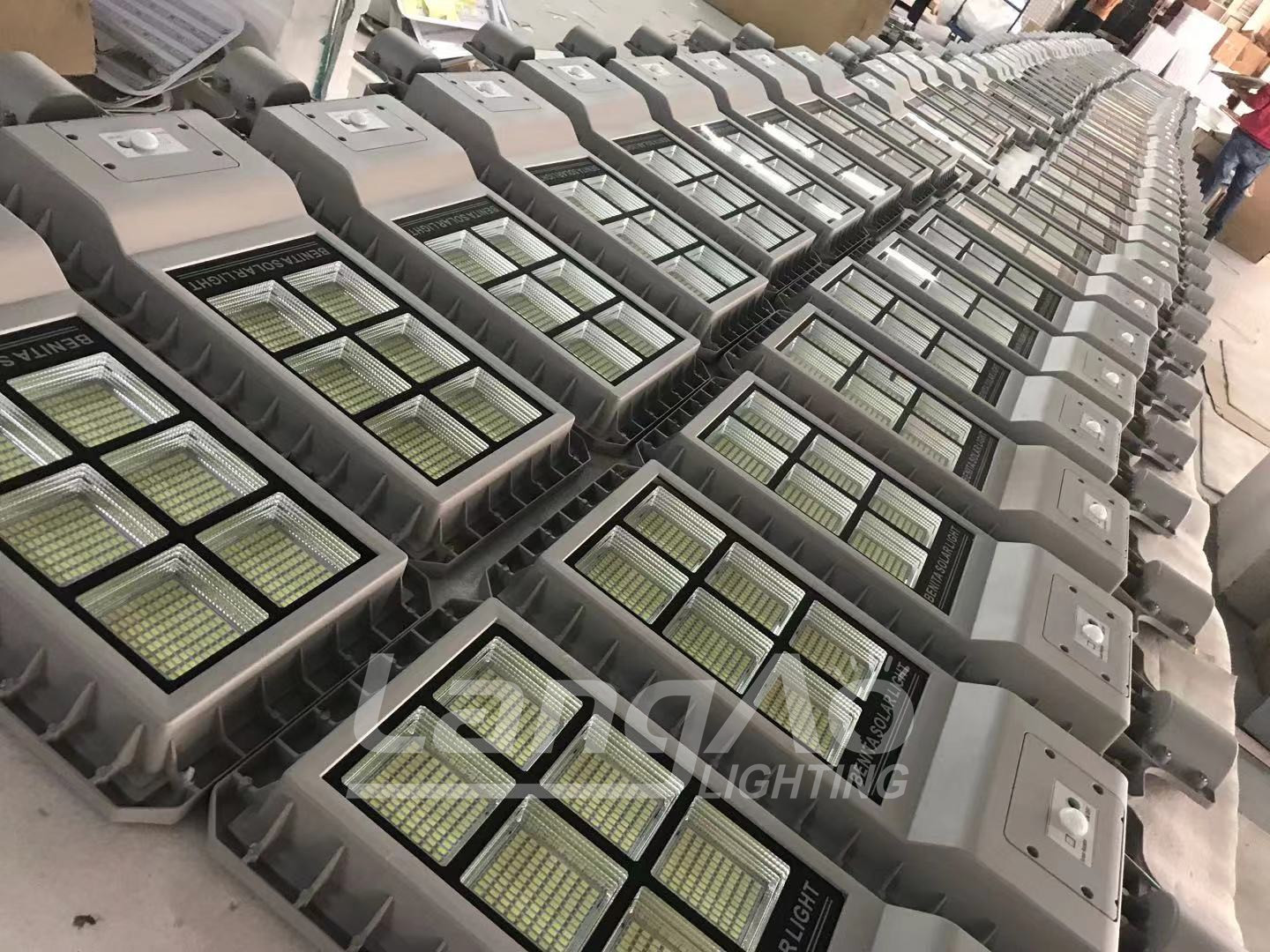 Solar integrated street lamp, LED lamp, solar lamp, 120W solar floodlight pic 30
