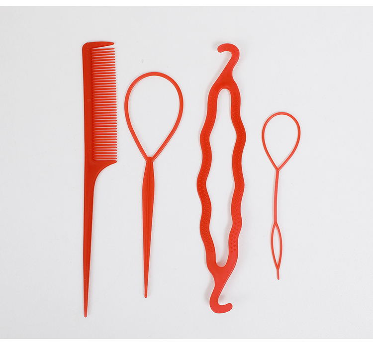 【 Zone 3-10 】 Color hair bun 12/ pack 1200/ box 1 yuan 2 yuan Color hair bun set 4 pieces Hair bun set Hair bun tools 1 yuan wholesale supply pic 5