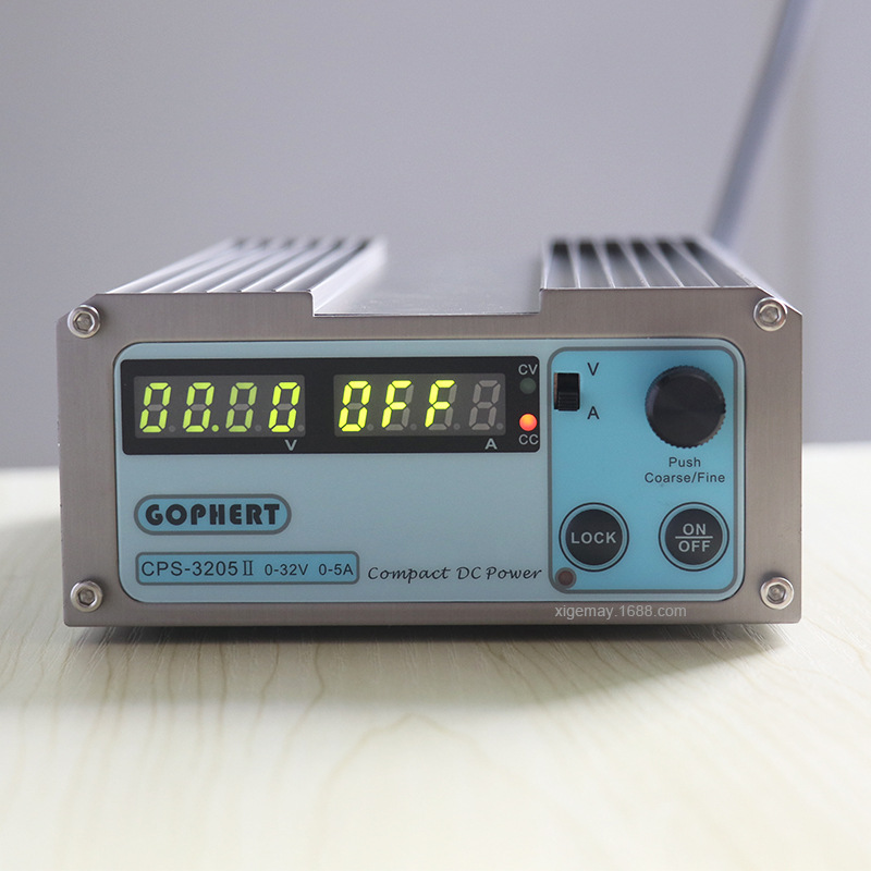 Gophert格辉直流稳压电源CPS-3205II可调电源32v5a调压恒压恒流源详情3