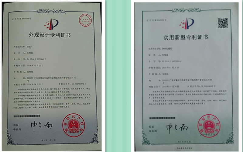 触碰感应橱衣柜LED铰链灯 跨境电商现货暖白光柜门合页灯 pic 3