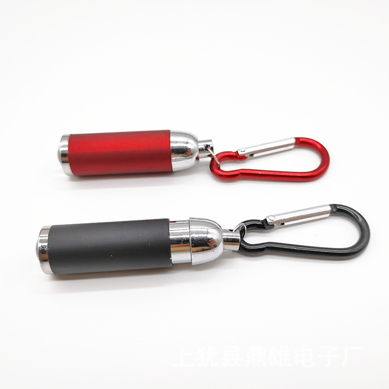 Mini telescopic zoom flashlight, led keychain, outdoor small flashlight, LOGO printable, mountain climbing buckle, key light pic 8