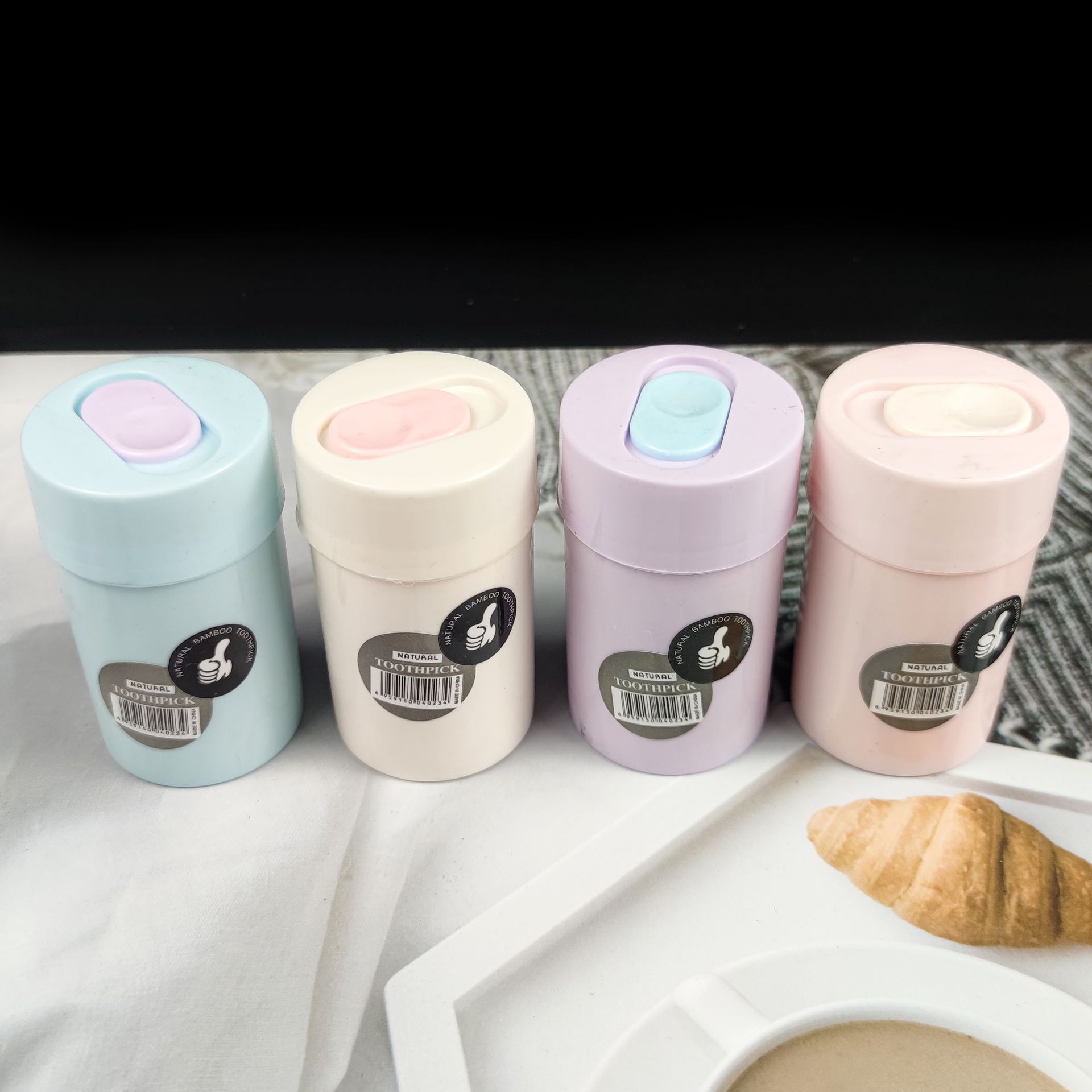 Double-headed sliding cover bamboo toothpicks, bamboo independent box toothpicks, 300 toothpicks, disposable fruit picks wholesale pic 8