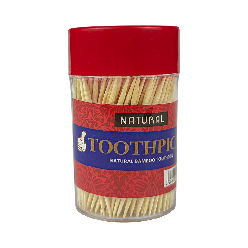 Creative disposable bottle bamboo toothpick holder, portable, simple and high-end home, supermarket, foreign trade street toothpick box pic 10