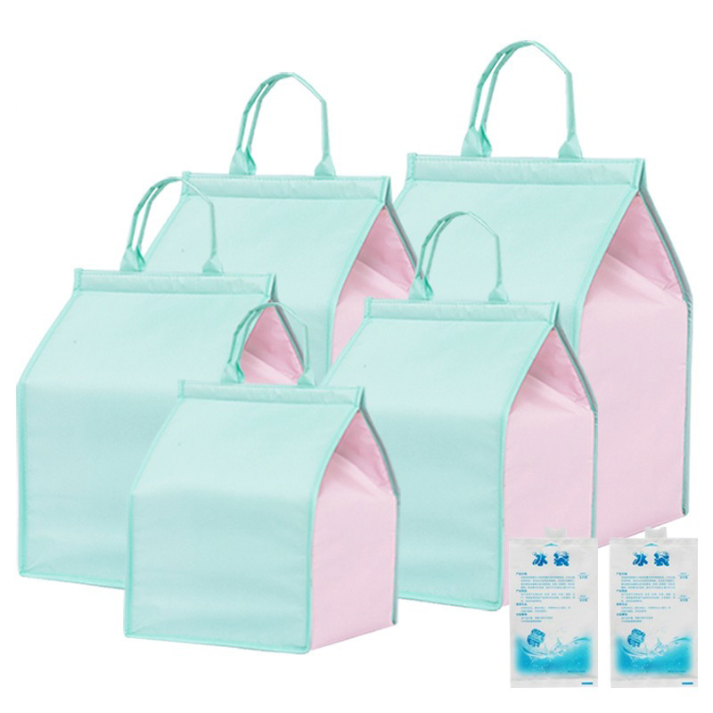Waterproof 6-inch, 8-inch, 10-inch, 12-inch birthday cake insulated bags, food refrigeration bags in stock, cold preservation bags with logo printing pic 25