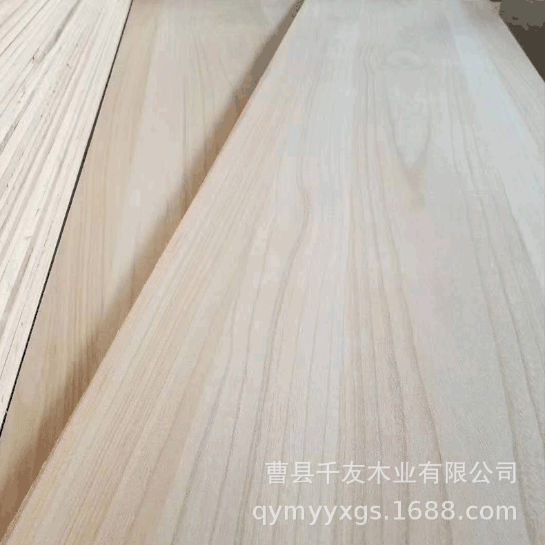 产地桐木拼板木板材 双A无结疤不易劈裂装饰家具泡桐拼板木板木条详情9