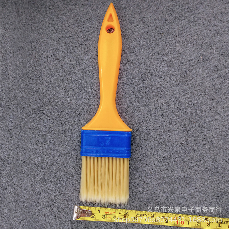 【 Zone 3-6 】 No. 2 thickened blue-headed brush 20/ box 720/ box No. 2 thickened paint brush Nylon filament paint brush Plastic-handled brush Cleaning brush Barbecue Dust removal Paint brush wholesale pic 5