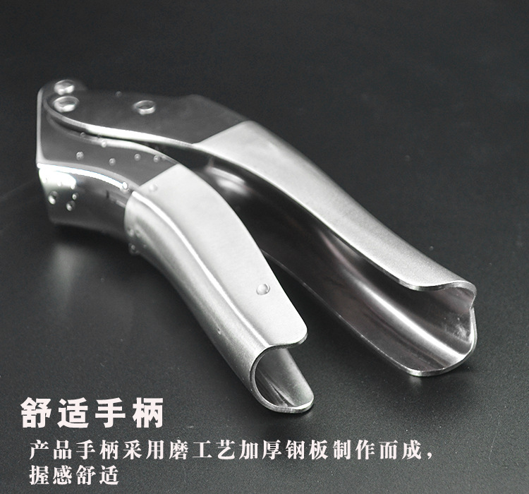 Amazon supplies 304 stainless steel garlic press, kitchen tools, garlic puree makers, durable manual garlic peelers and garlic paste makers pic 20
