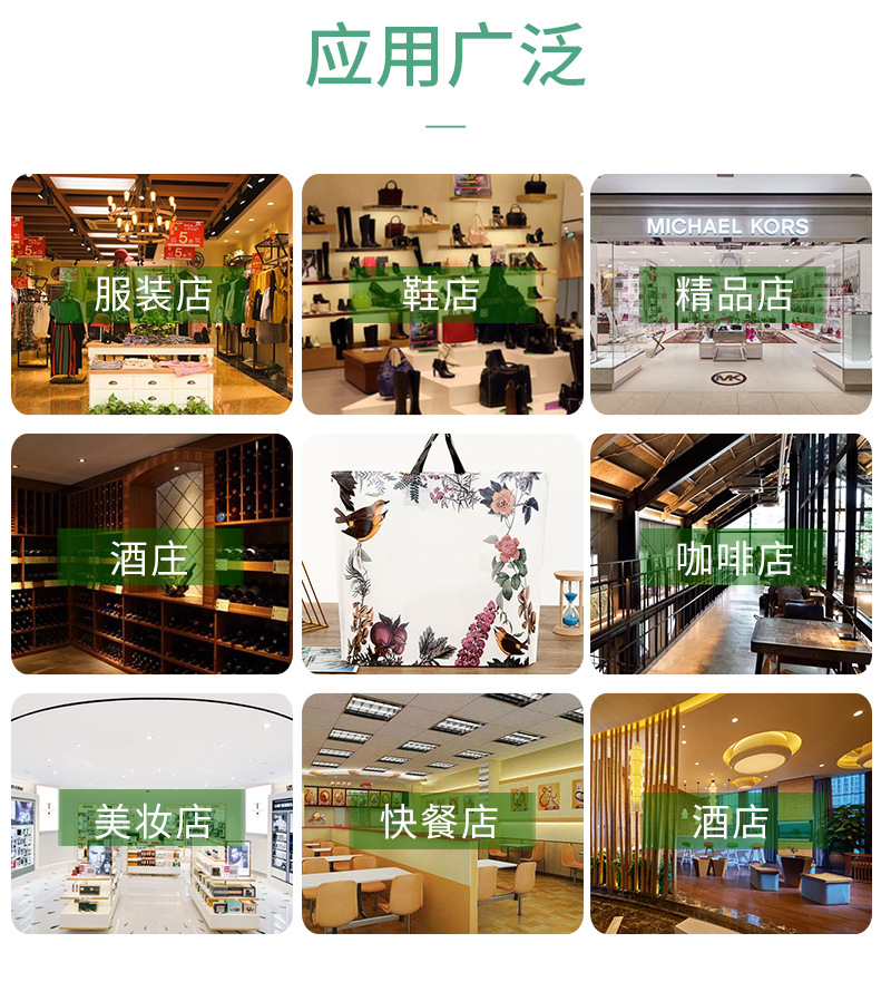 厂家供应挖孔手提袋四指袋超市服装包装塑料袋LDPEHDPE耐用环保便携详情5