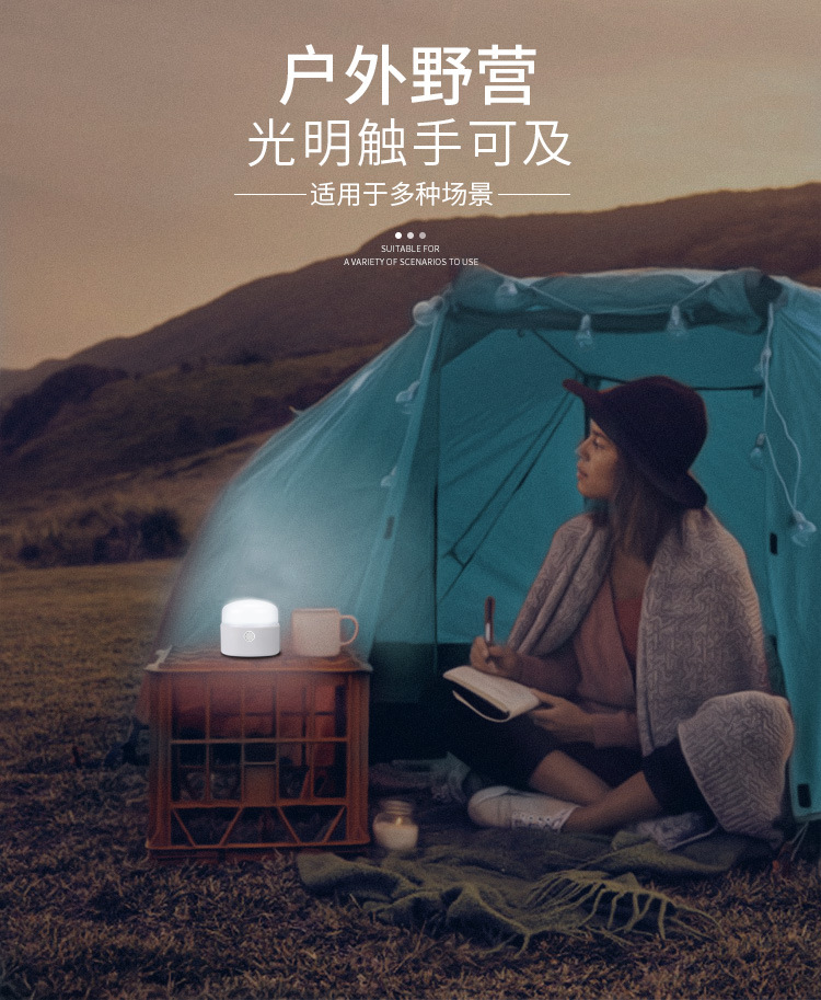 Factory wholesale of rechargeable bulbs, LED emergency lights, night market and street stall special lights, stall setting magic tools, camping emergency lighting pic 5