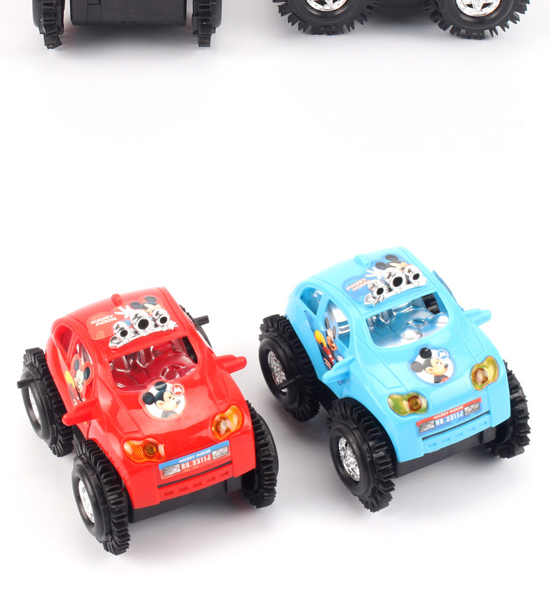 The electric toy car, the electric Mickey Mouse dump truck, will do a somersaults when encountering obstacles. It is a popular product at street stalls pic 10
