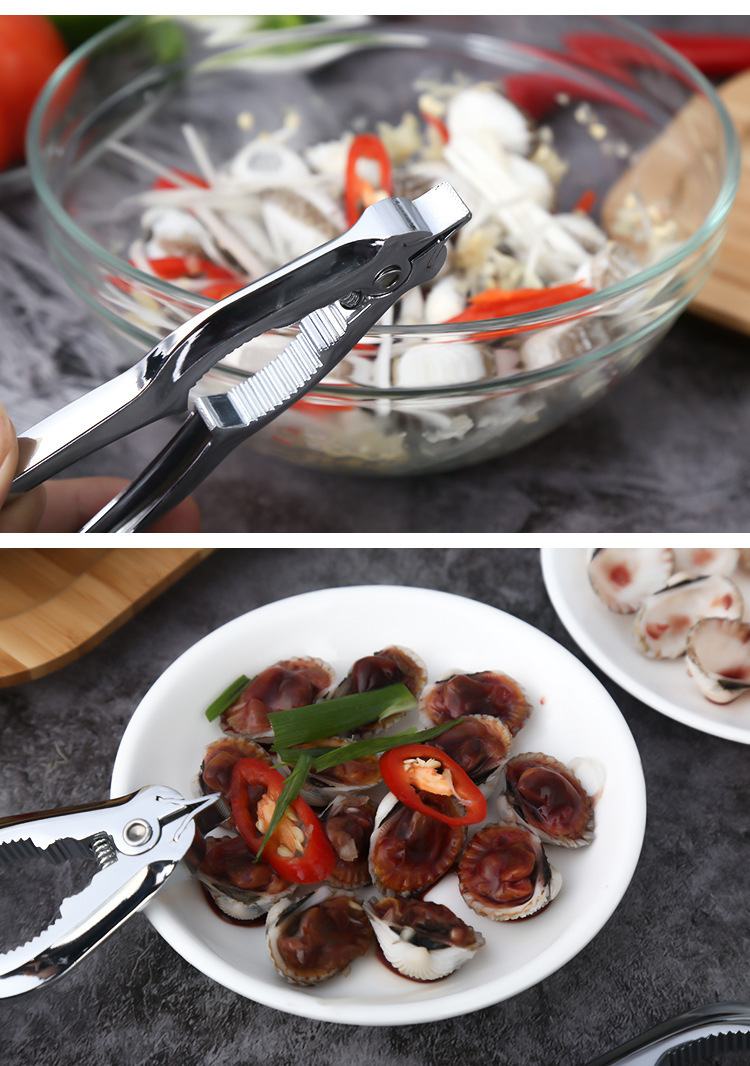 Wholesale of clams, razor clams, mud clams, zinc alloy blood clams, nut clams, walnut clams and kitchen small tools pic 10
