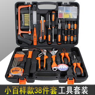 新款综合五金工具箱套装家用手动组合工具组套扳手螺丝刀汽车维修详情5