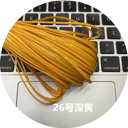 3mmPU软皮压条DIY饰品编织绳配件 项链手链配件 DIY蝴蝶结配件详情35