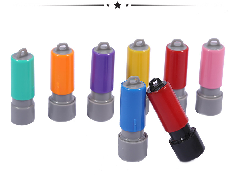 掌柜推荐卡通.HA12型原子印章材料批发印章壳10mm印面.月销千件详情9