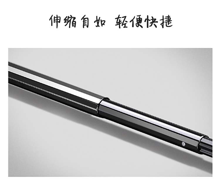 星宝伞简约轻便橡胶手柄遮阳防晒素色三折时尚晴雨伞厂家印刷logo详情7