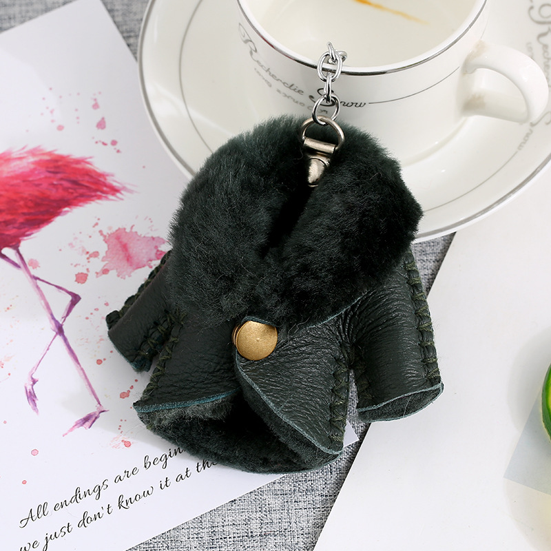 2020创意新款毛绒衣服钥匙扣挂件配饰包包箱包挂饰厂家批发热销详情11