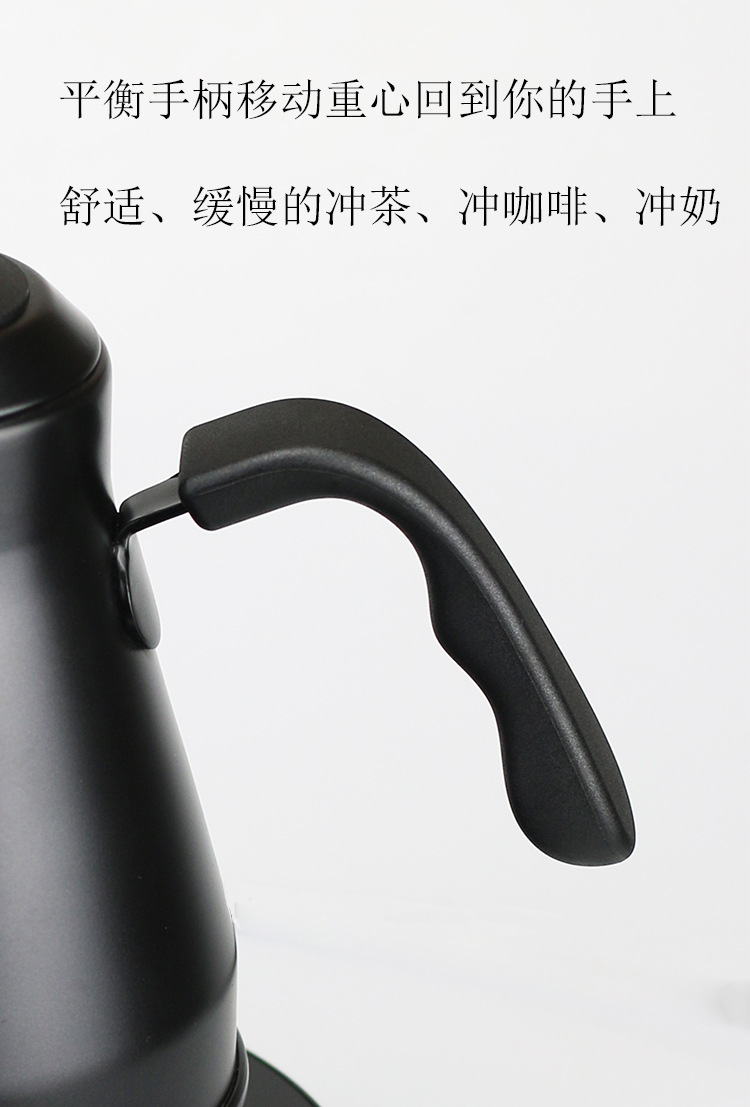 Steel Art smart temperature-controlled household electric kettle, stainless steel slender spout electric kettle, temperature-controlled hand-rinsed kettle, insulated kettle pic 15