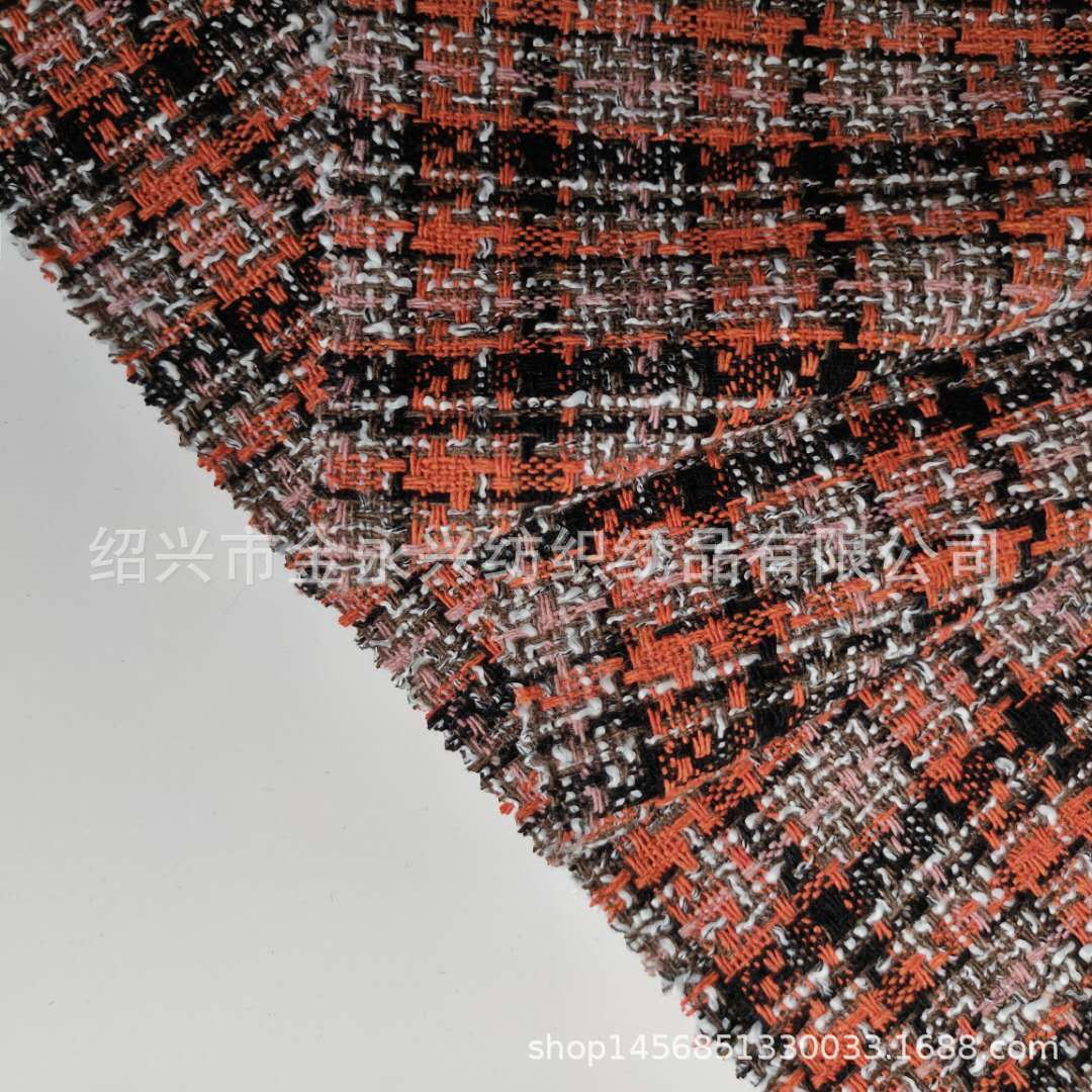 纯棉碎花布非洲布印花布料彩色格纹里布碎花织物详情8