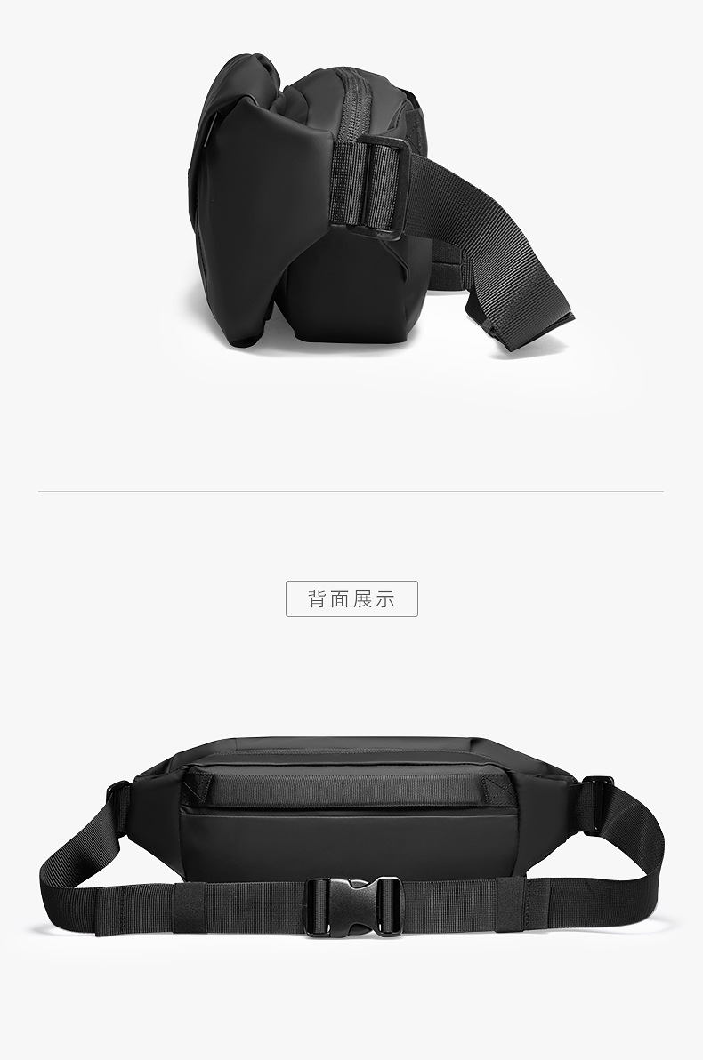 马可莱登新款小胸包男士休闲运动斜挎包时尚街头潮流单肩包男士包详情15