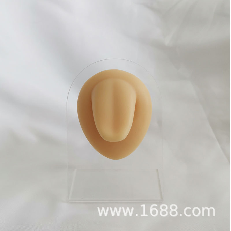 Soft silicone rubber simulation human tongue model, tongue nail display, puncture and perforation practice, medical display props pic 6