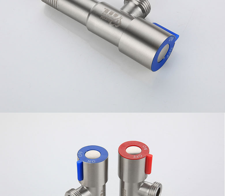 Ximans extended Angle valve water heater water valve toilet switch copper core thickened 304 stainless steel Angle valve pic 17