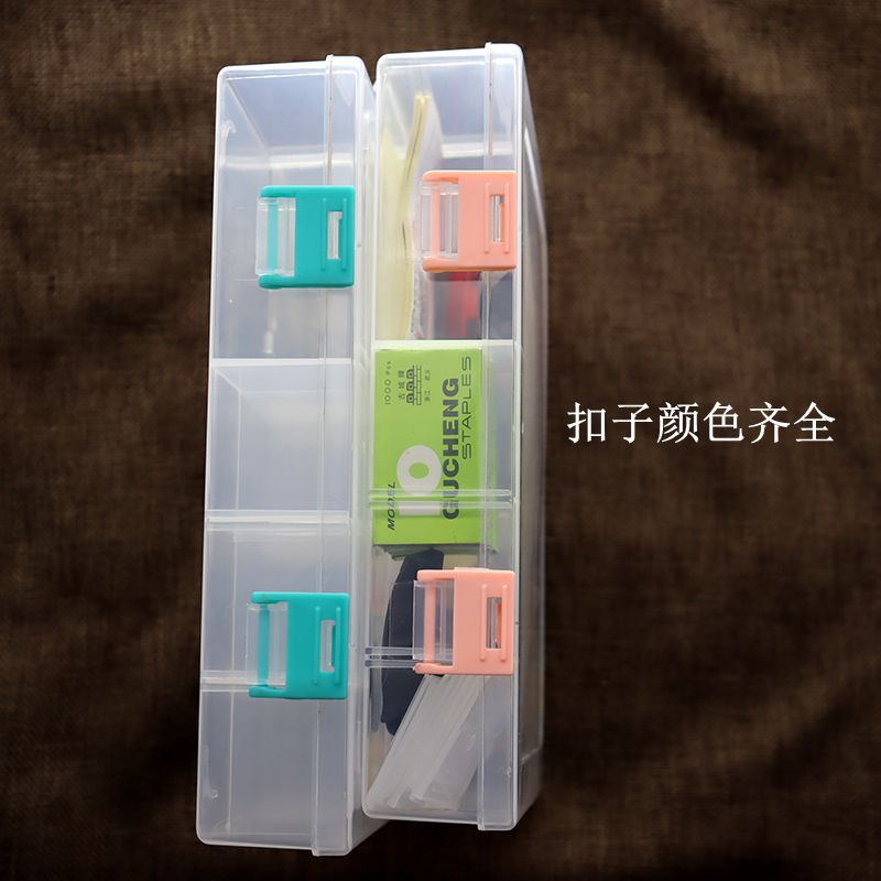 速卖通PP14格部分隔片可拆卸高透明新料厂家直营工具五金盒详情24