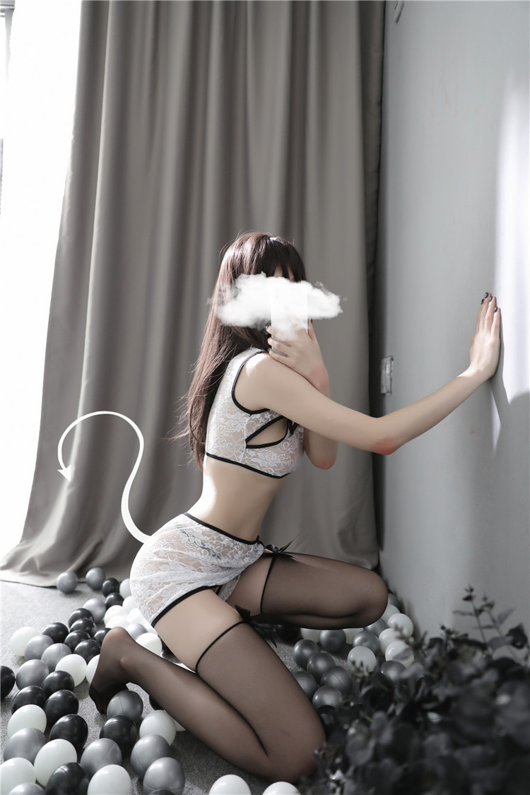 国潮旗袍美女情趣内衣蕾丝花短裙中国风古装分体制服性感衣服诱惑激情详情3