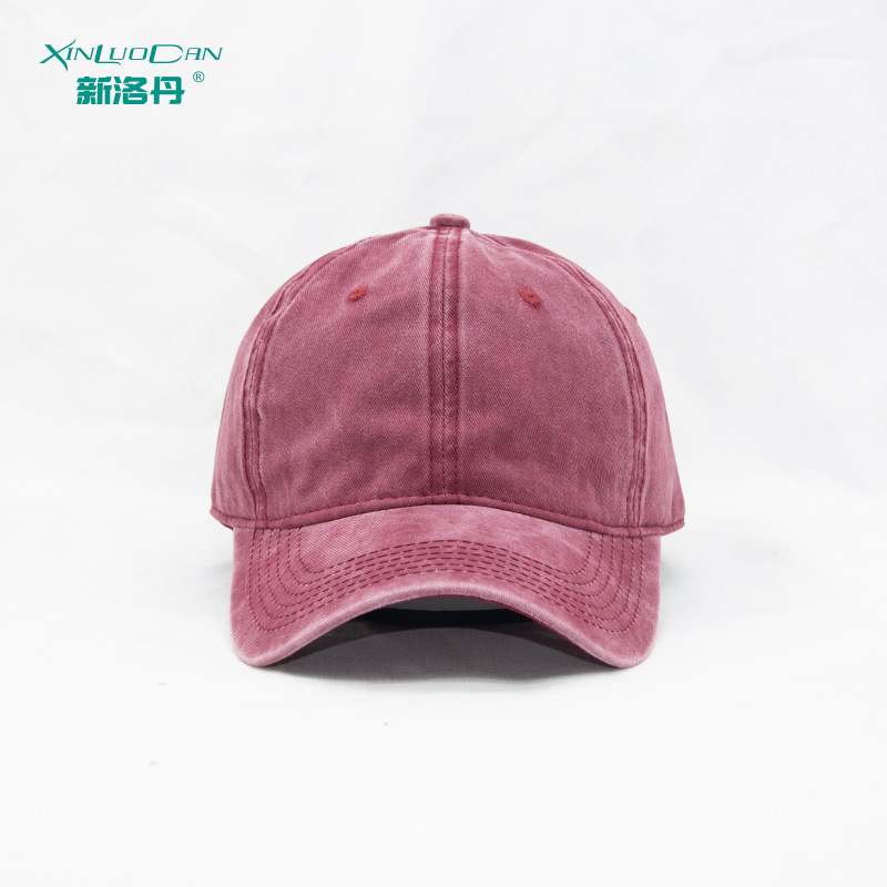 外贸跨境款水洗软顶夏帽子户外鸭舌做旧牛仔棒球男女太阳帽批发详情17