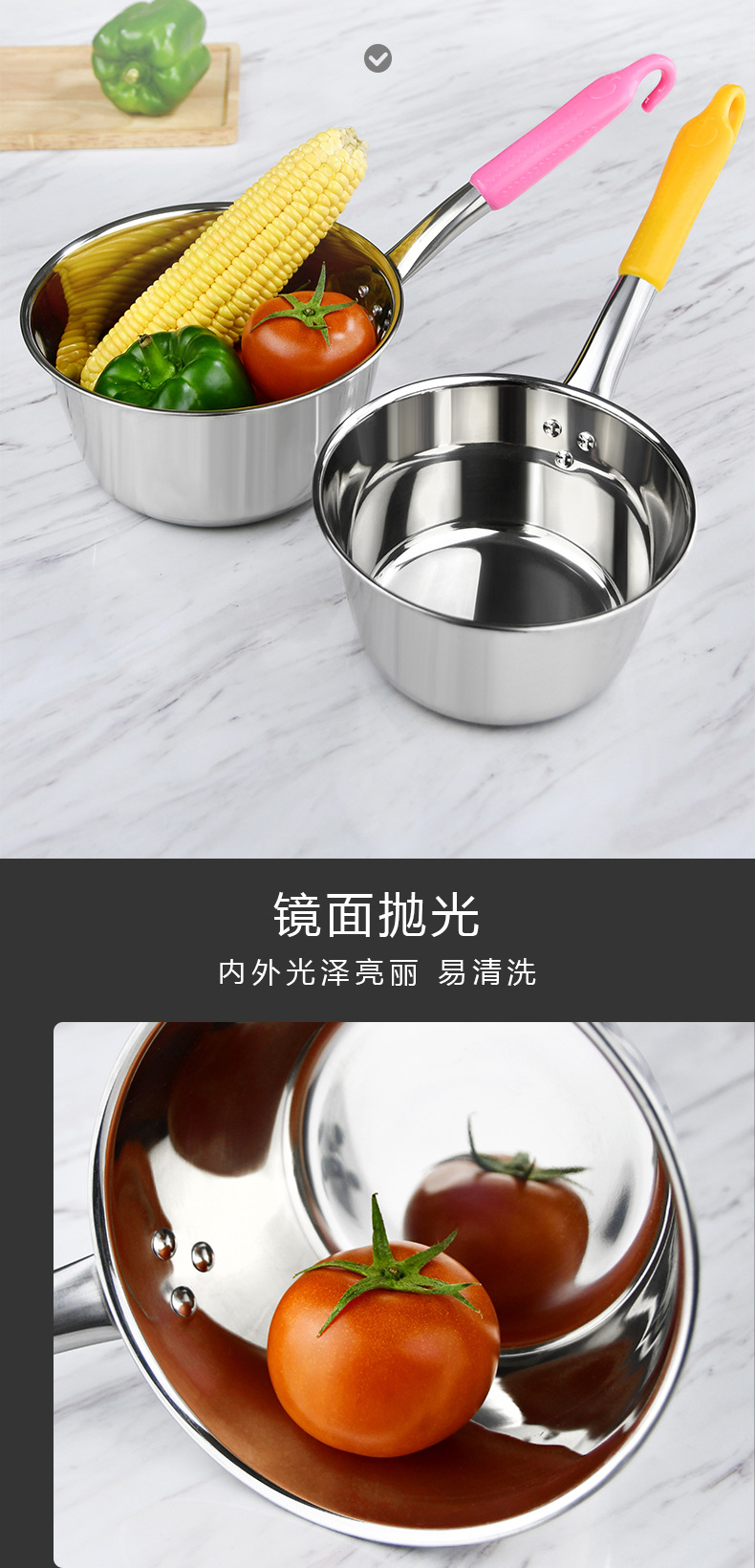 不锈钢水勺加厚精焊无磁水勺厨房酒店水勺汤勺粥勺加长水瓢详情21