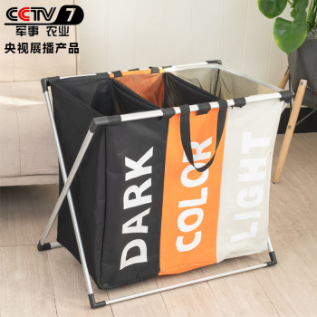 可束口防尘方框收纳筐仿麻时尚现代简约可折叠家居收纳篮批发详情3