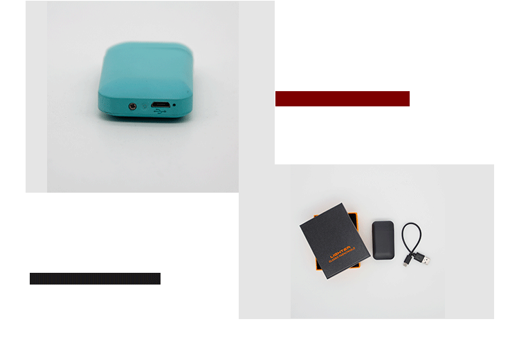 跨境现货彩色橡皮胶防风电子点火机USB充电打火机电脉电弧打火机详情5