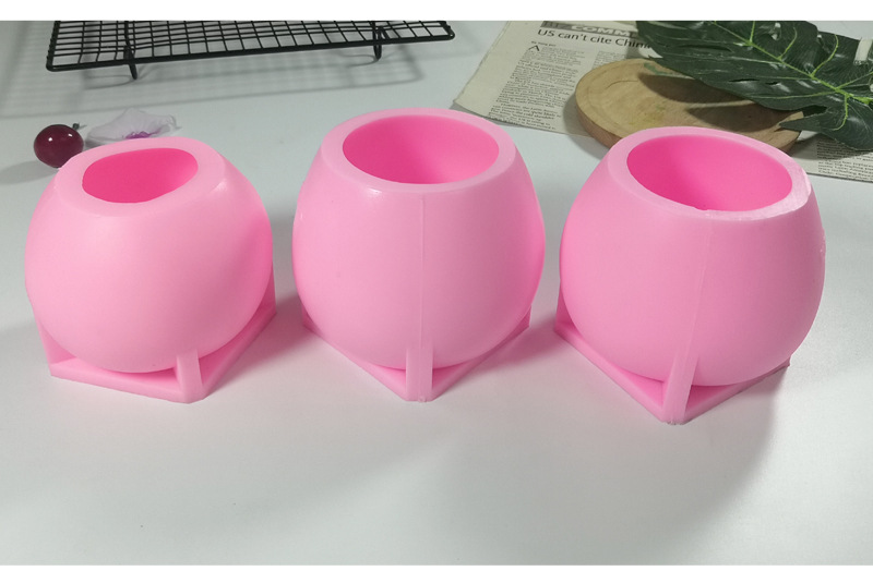 三信圣诞苹果硅胶模具DIY香薰蜡烛石膏慕斯蛋糕把烘焙详情11