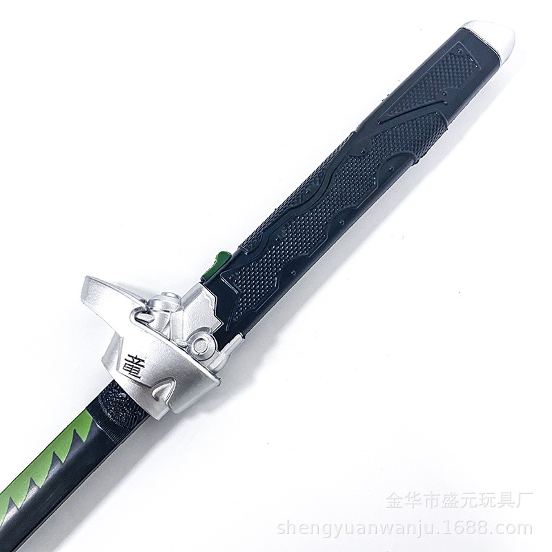 新款守望先锋源氏刀邪鬼刀PU软胶玩具剑cosplay道具模型龙一文字详情8