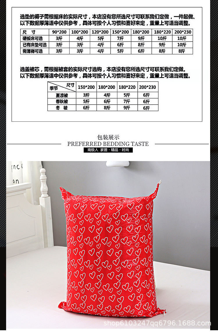 【宿舍被】床垫0.91.2米单双人床褥子1.8m棉被垫被纤维被褥软垫详情17