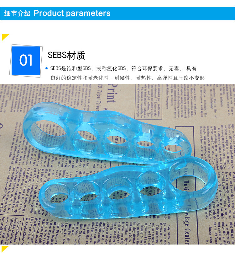 Hallux valgus corrector, toe corrector separator, toe separator for men, women and children pic 3