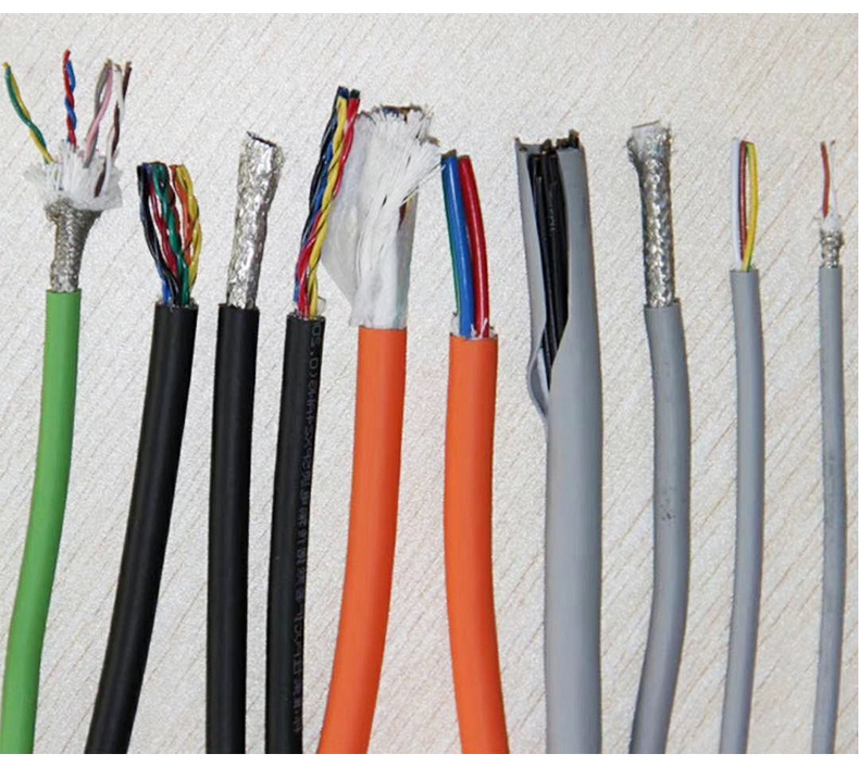 High-flexibility drag chain, foldable soft sheathed cable TRVV wholesale, robot multi-core control signal line, power line pic 13