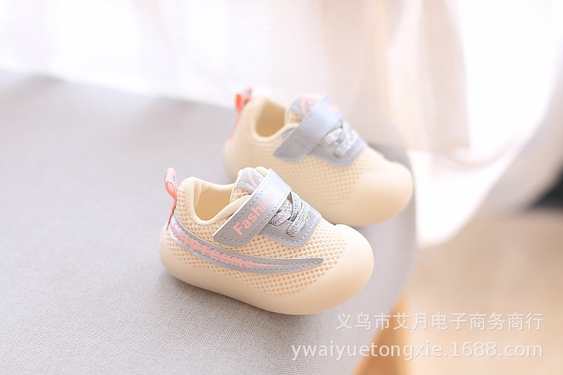 【清仓特价】男宝宝学步鞋春秋季软底防滑婴儿网鞋详情11