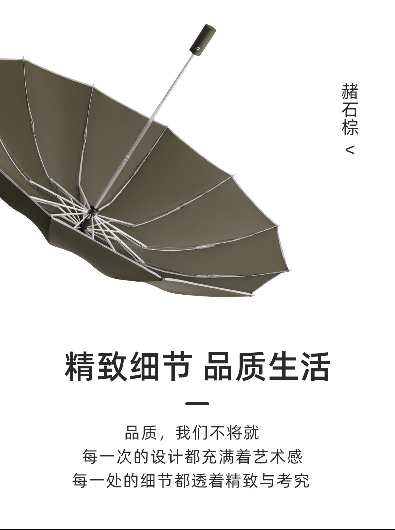 雨伞折叠伞高级感批发伞折叠自动伞大雨伞男士伞超大广告伞遮阳伞详情14